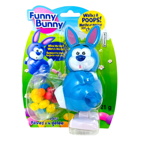 Funny Bunny Wind Up Toy with Candy