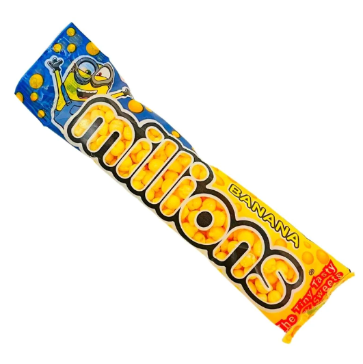 Millions Tubes - Minion Banana- 40g (UK)