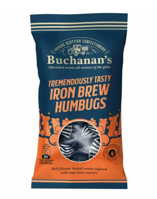 Buchanan's - Tremendously Tasty Iron Brew Humbugs - 140g (UK)