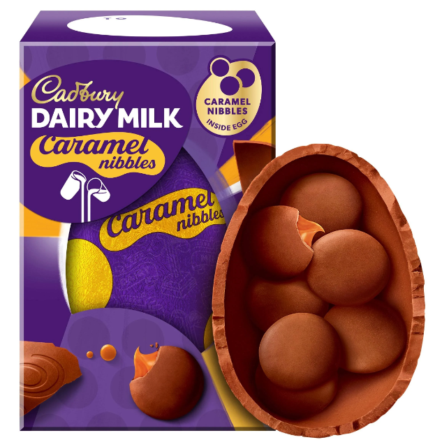 Cadbury - Caramel Nibbles Egg - 96g (UK)