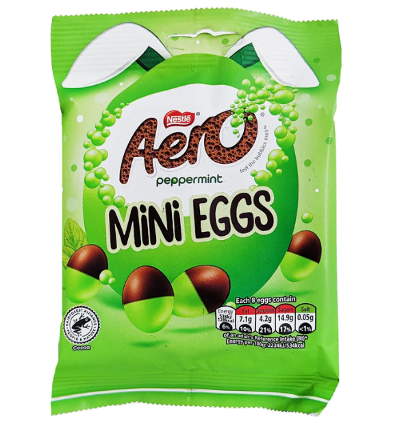 Aero - Peppermint Mini Eggs - 70g (UK)