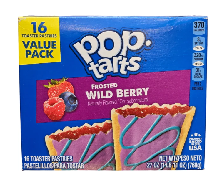 Pop Tarts - Frosted Wild Berry
