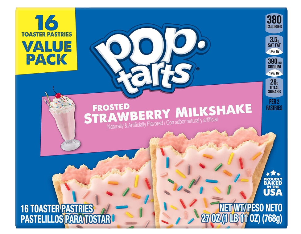 Pop Tarts - Frosted Strawberry Milkshake