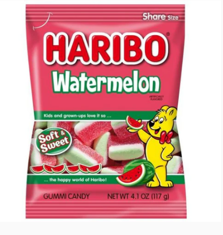 Haribo - Watermelon Theatre Bag - 117g