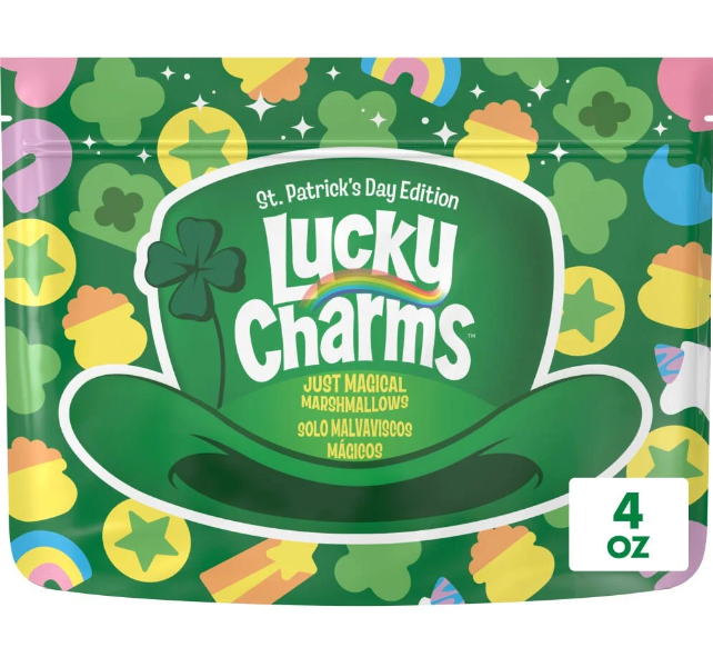 Lucky Charms - St. Patrick's Day Limited Edition Just Magical Marshmallows - 226g