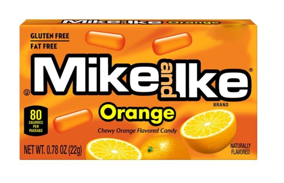 Mike & Ike - Orange - 22g