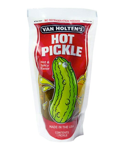 Van Holten's - Hot Pickle - Pickle in a Pouch - 1 Pickle