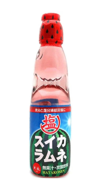 HATA - Ramune Soda Watermelon - Japanese Soda - 200ml