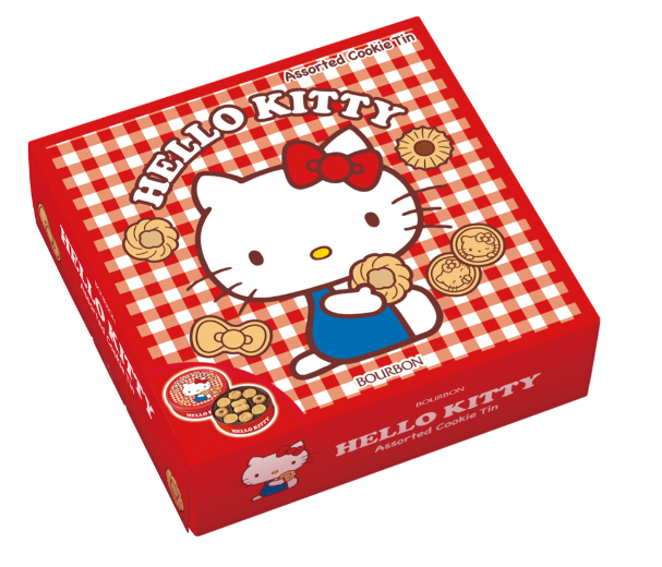 Bourbon - Hello Kitty Cookie Tin 326g