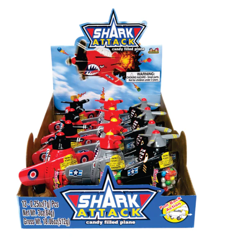 Kidsmania - Shark Attack Plane - 1pc