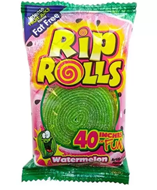 Rip Rolls - Sour Watermelon - 40g