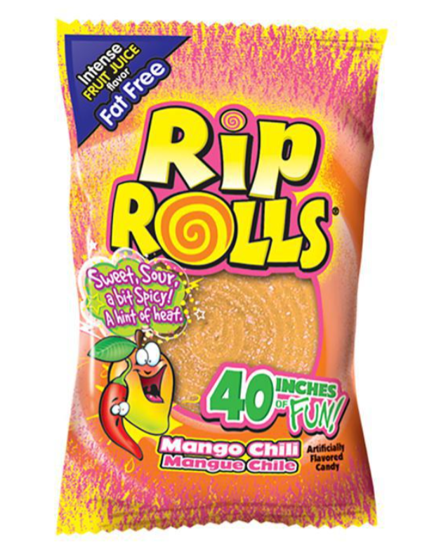 Rip Rolls - Sour Mango Chili - 40g