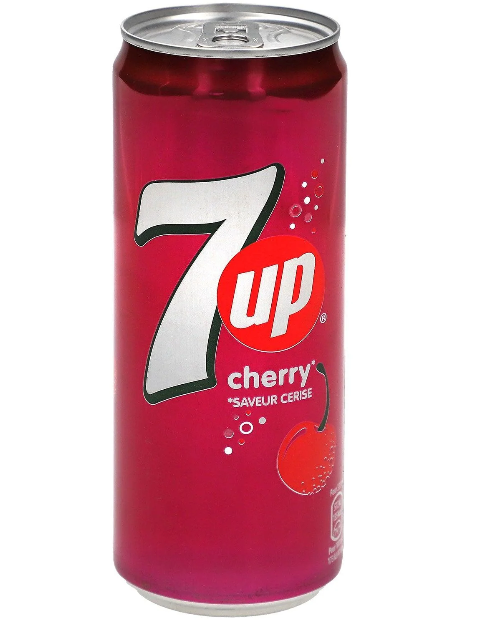 7UP Cherry - Tall Can - 330ml (Europe)