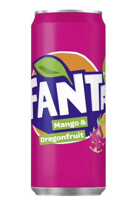 Fanta - Mango Dragonfruit - Soda Pop - 330ml