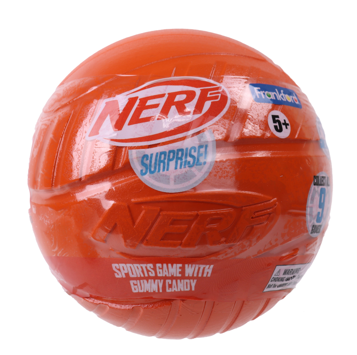 NERF Surprise Mini Sports Game and Gummy Candy - 1pc