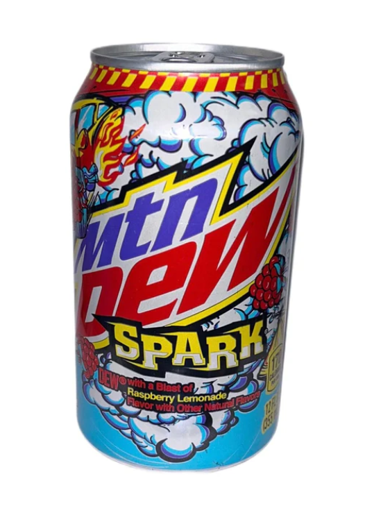 Mountain Dew - Spark - Soda Pop - 355ml