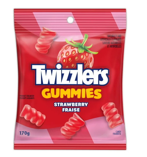 Twizzlers - Gummies Strawberry - 170g