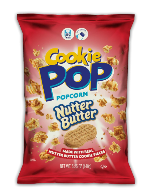 Cookie Pop Popcorn - Nutter Butter - 149g