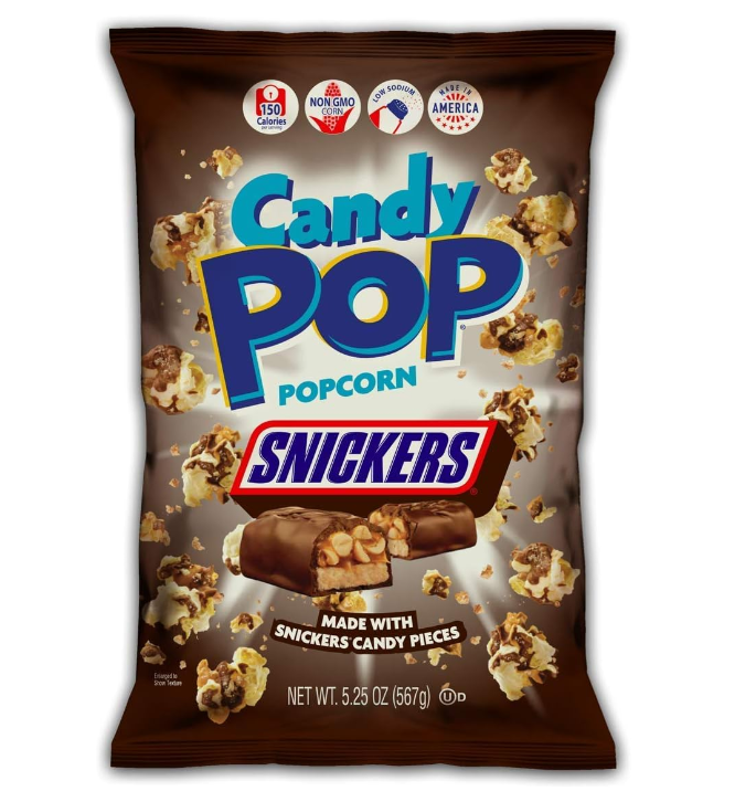 Candy Pop Popcorn - Snickers - 149g