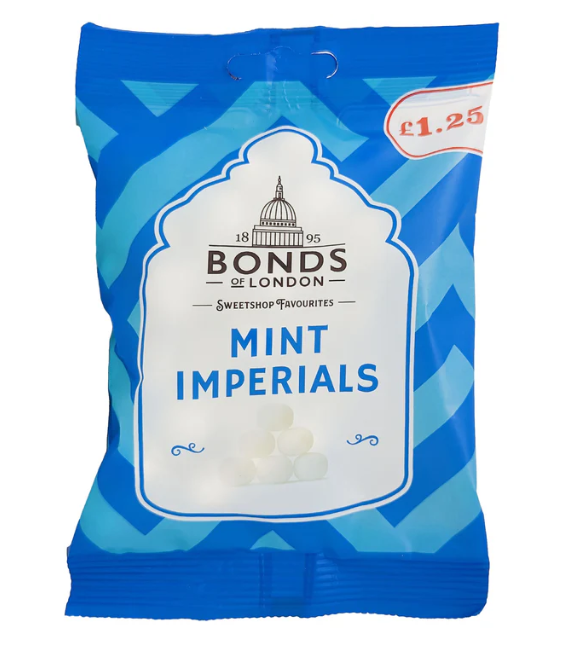 Bonds - Mint Imperials - Theatre Bag - 130g (UK)