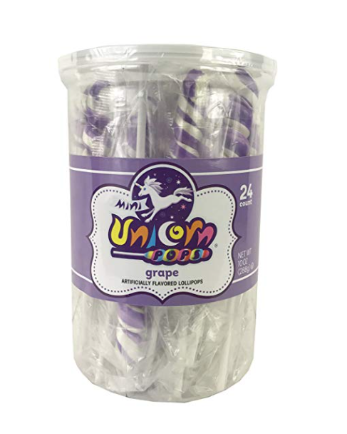 Adam & Brooks - Mini Unicorn Pops - Grape - 12g (1 piece)