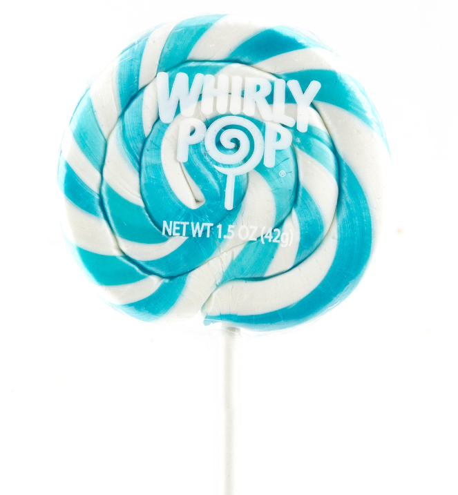 Lollipop - Whirly Pop - Blueberry - 42g