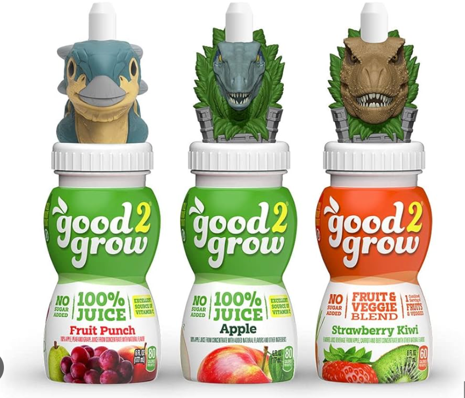 Good2Grow - Fruit Juice with Collectable Character Tops - 177ml (Character Tops Vary)