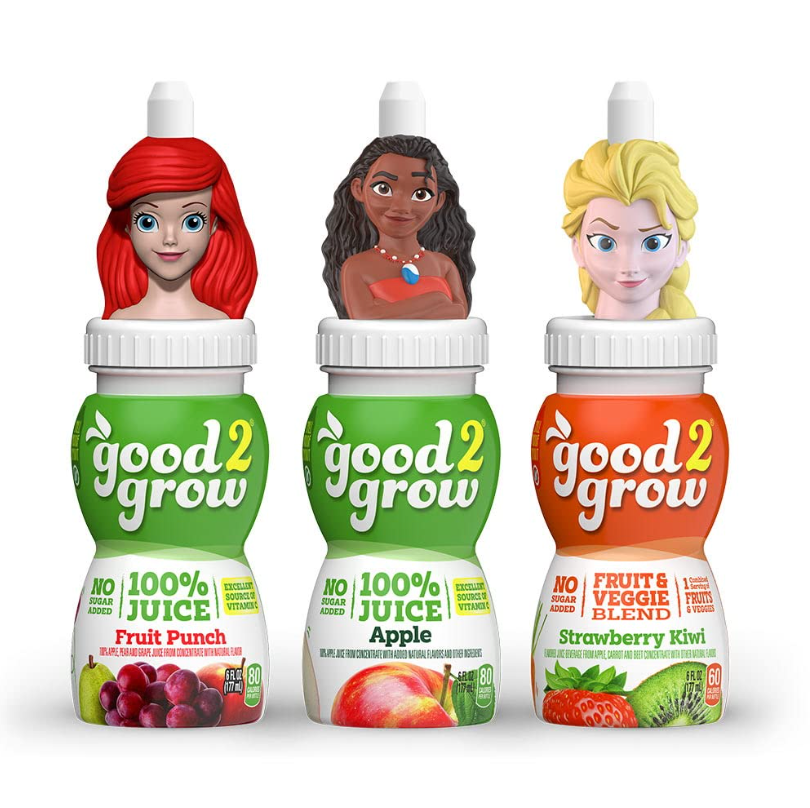 Good2Grow - Fruit Juice with Collectable Character Tops - 177ml (Character Tops Vary)