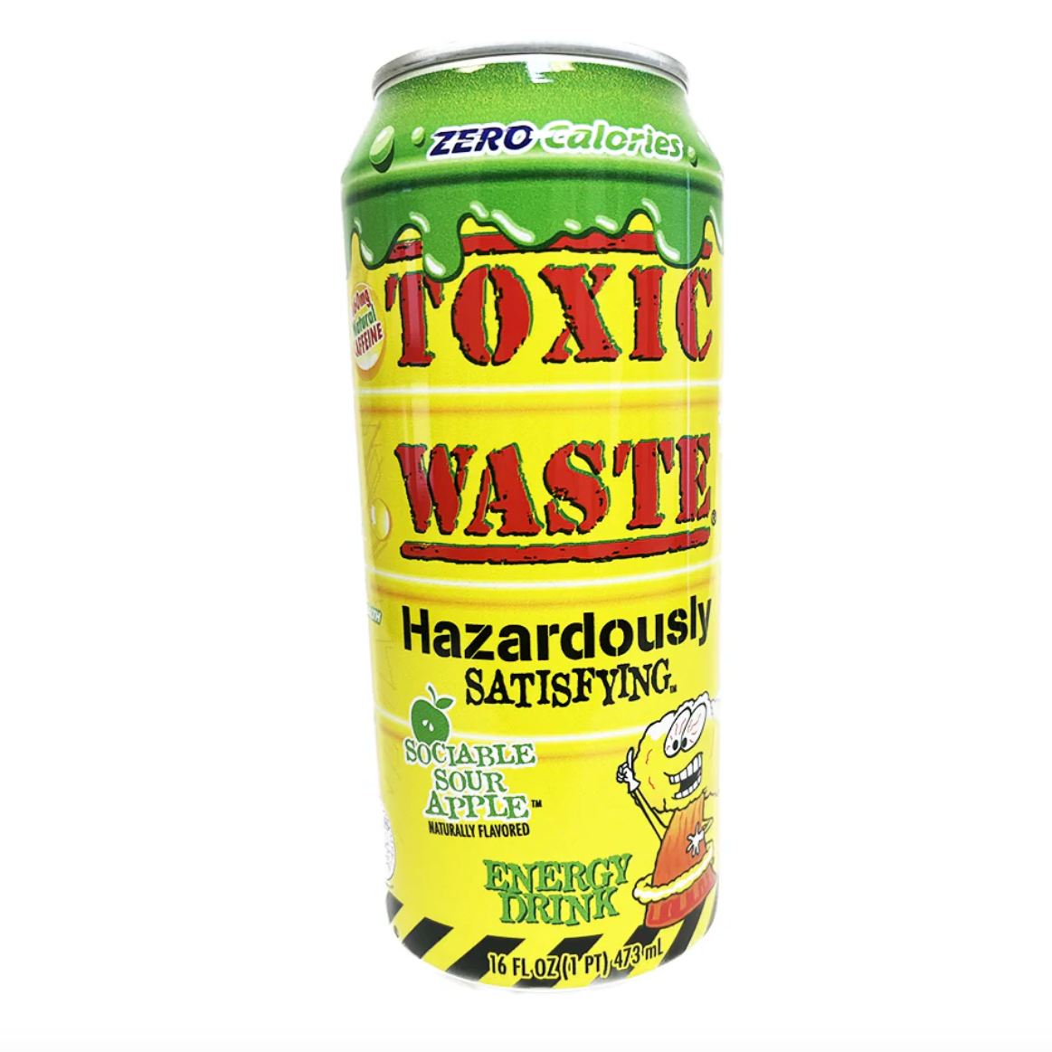 Toxic Waste - Energy Drink - Sour Apple - 473ml