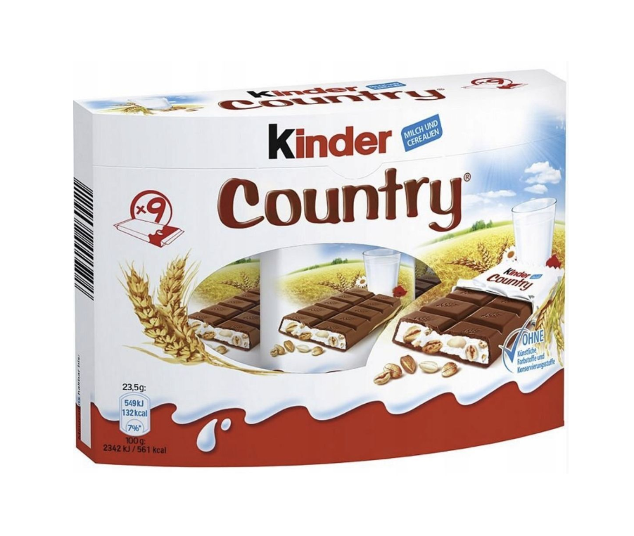 Kinder - Country Chocolate Bar - 211g