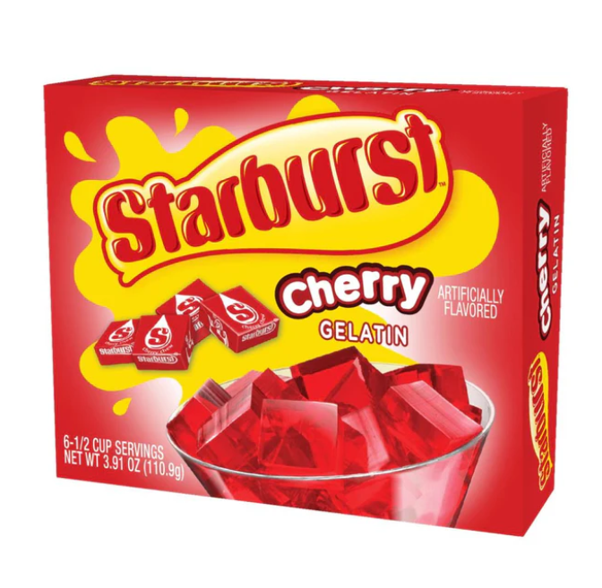 Starburst - Cherry Gelatin - 110.9g