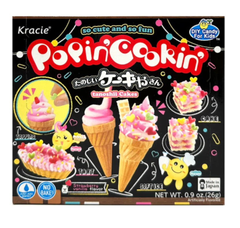Kracie Popin' Cookin' - Tanoshii Cake DIY Kit - (Japan)