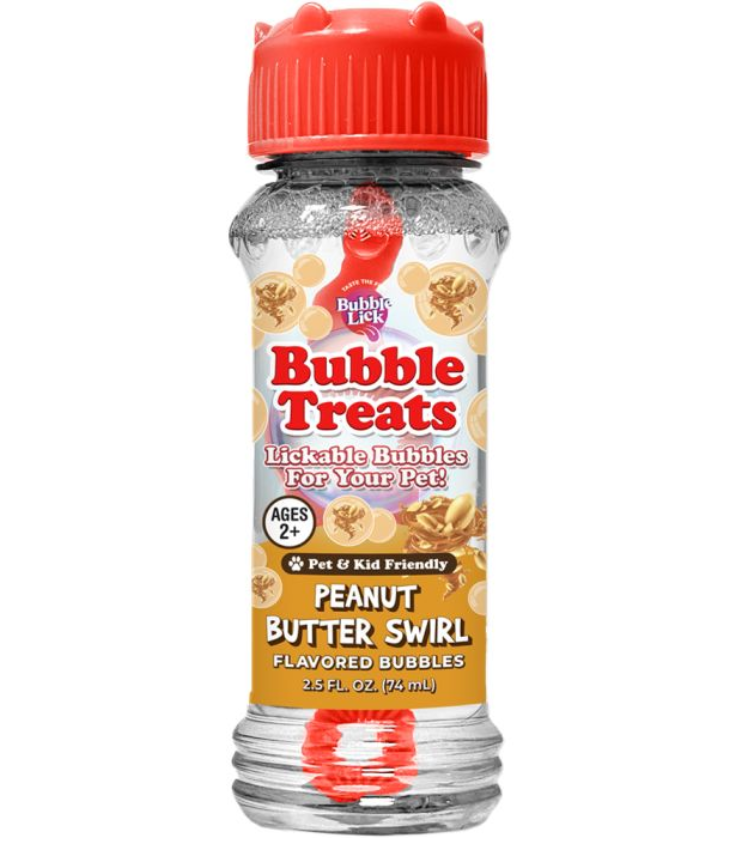 BubbleLick - Flavoured Bubbles - Peanut Butter Swirl - 74ml
