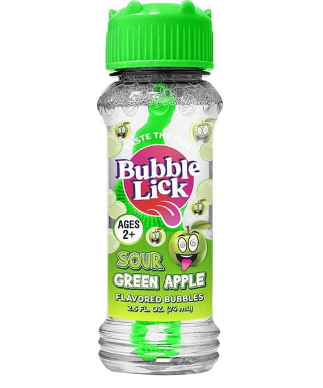 BubbleLick - Flavoured Bubbles - Sour Green Apple - 74ml