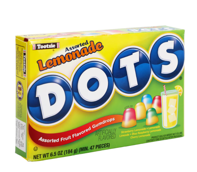 Tootsie - Dots Assorted Lemonade - Theatre Box - 184g