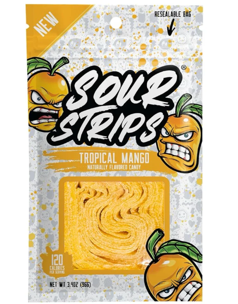 Sour Strips - Tropical Mango - 96g