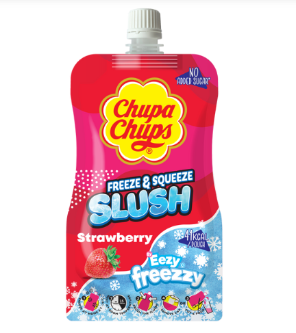 Chupa Chups - Slush Pouch Strawberry - 250g