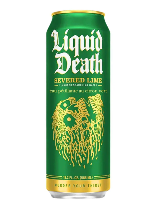 Liquid Death - Severed Lime - (Sparkling Water) 500ml