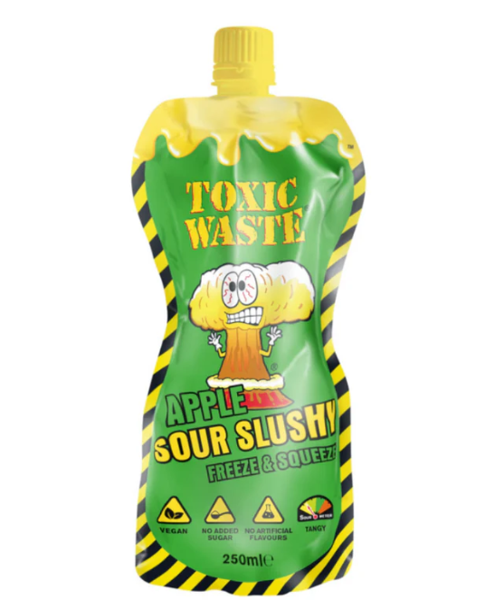 Toxic Waste - Apple Sour Slushy - 250g (UK)