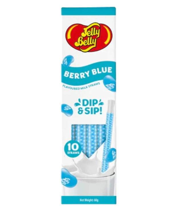 Jelly Belly - Berry Blue Dip & Sip - 10pc/pack (UK)