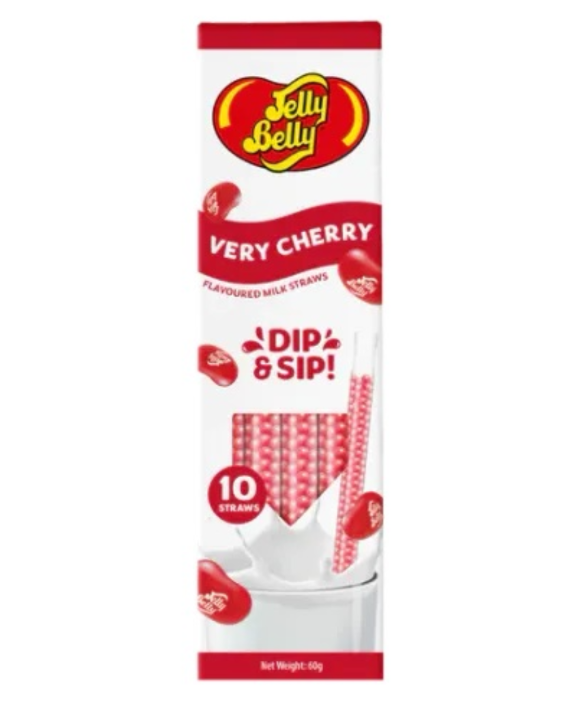 Jelly Belly - Very Cherry Dip & Sip - 10 pack - 60g (UK)