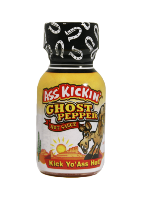 Ass Kickin' - Hot Sauce Mini Bottle Ghost Pepper - 0.75oz