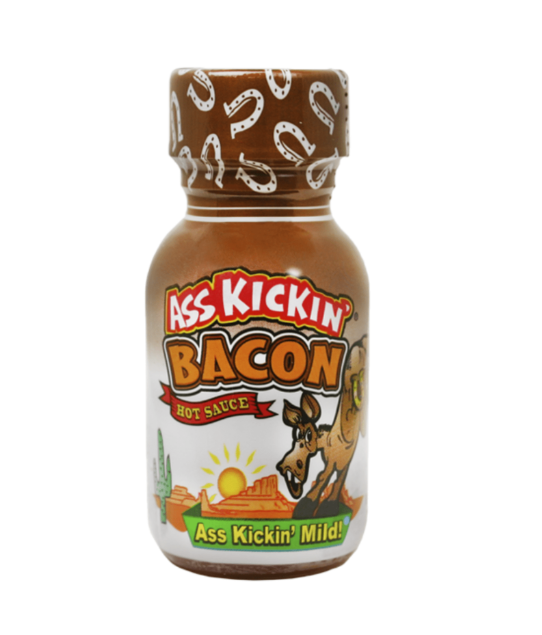 Ass Kickin' - Hot Sauce Mini Bottle Bacon - 0.75oz