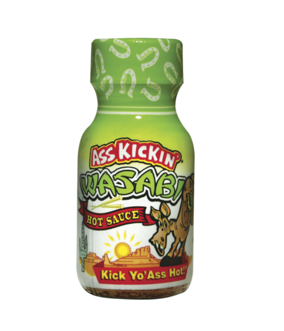 Ass Kickin' - Hot Sauce Mini Bottle Wasabi - 0.75oz