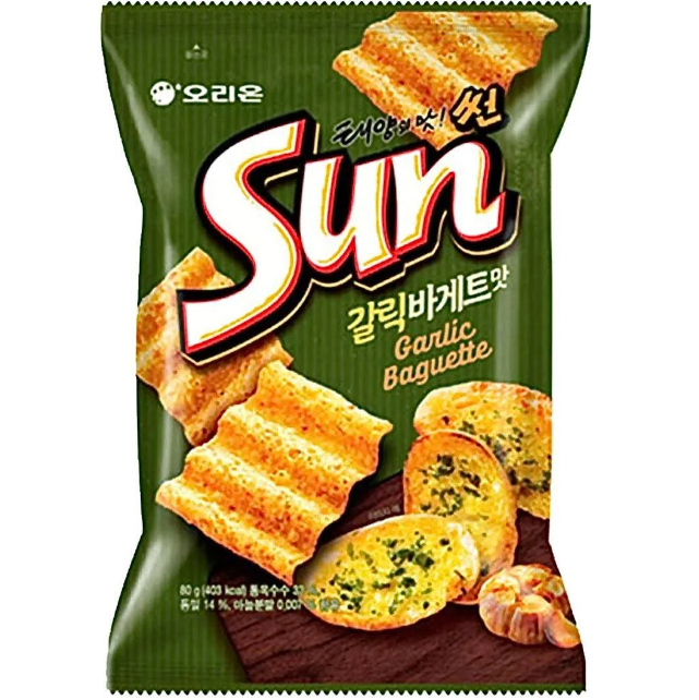 Suns Chips - Garlic Baguette - 80g (Korea)