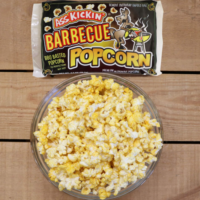 Ass Kickin' - Barbecue Microwave Popcorn - 99g