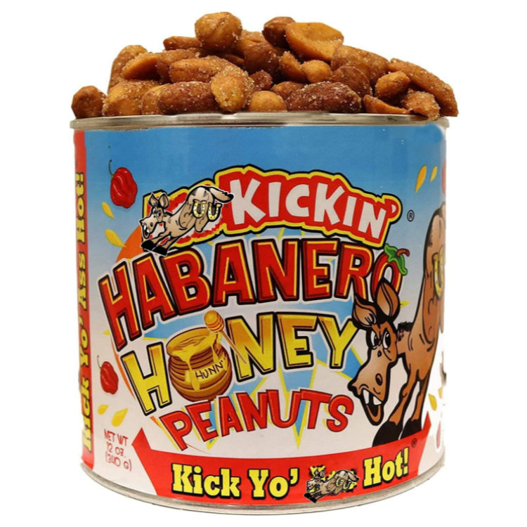 Ass Kickin' - Habanero Honey Roasted Peanuts - 340g