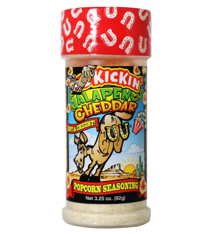 Ass Kickin' - Popcorn Seasoning Jalapeno Cheddar - 92g