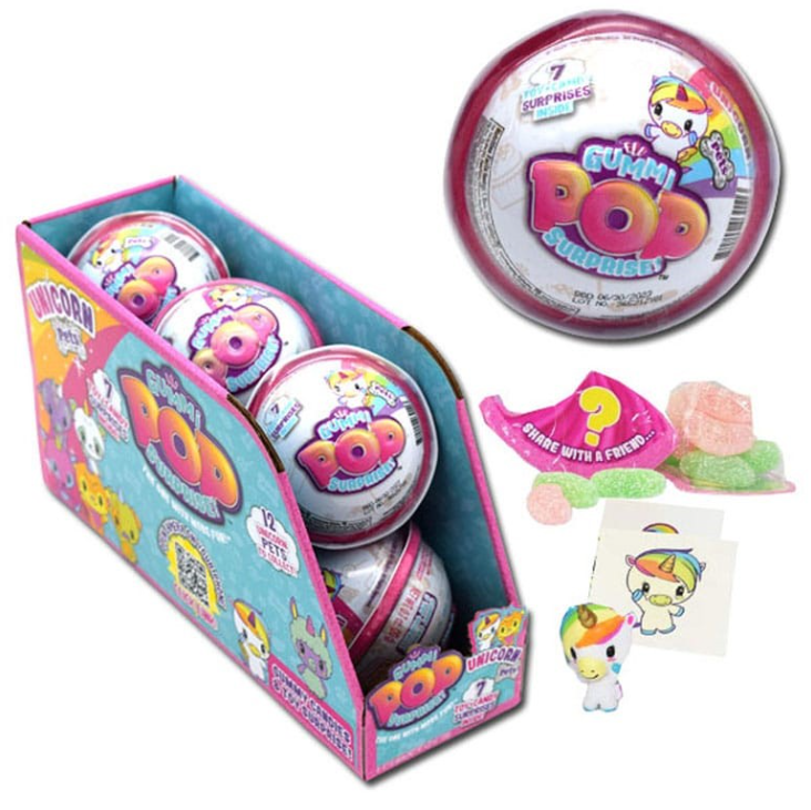 Exclusive Brands - Gummi Pop Surprise Unicorn - 20g