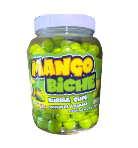 Zed Candy - Mango Biche Bubble Gum - 1pc